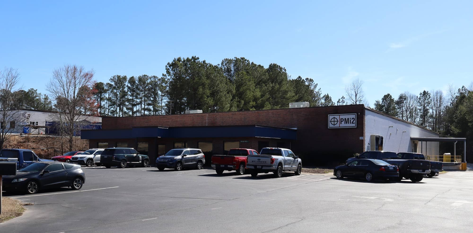 front of the PMi2 facility